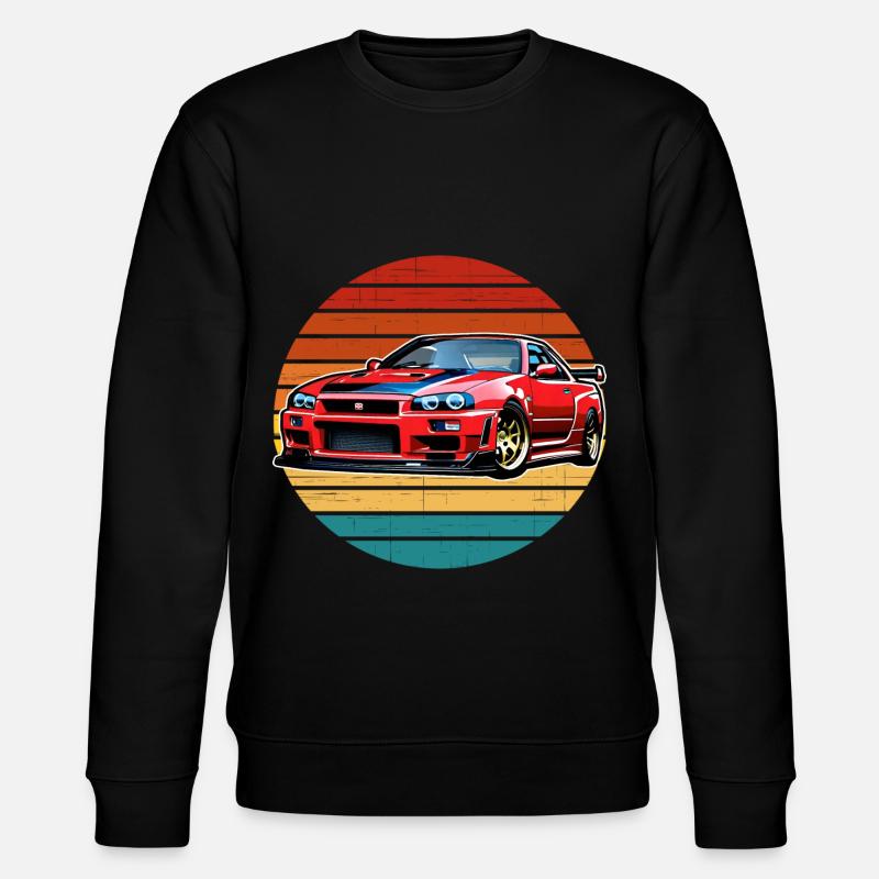 Jdm / Tuning / Turbolader / Felgen / Chiptuning - Stanley/Stella Unisex Bio-Sweatshirt CHANGER - Schwarz