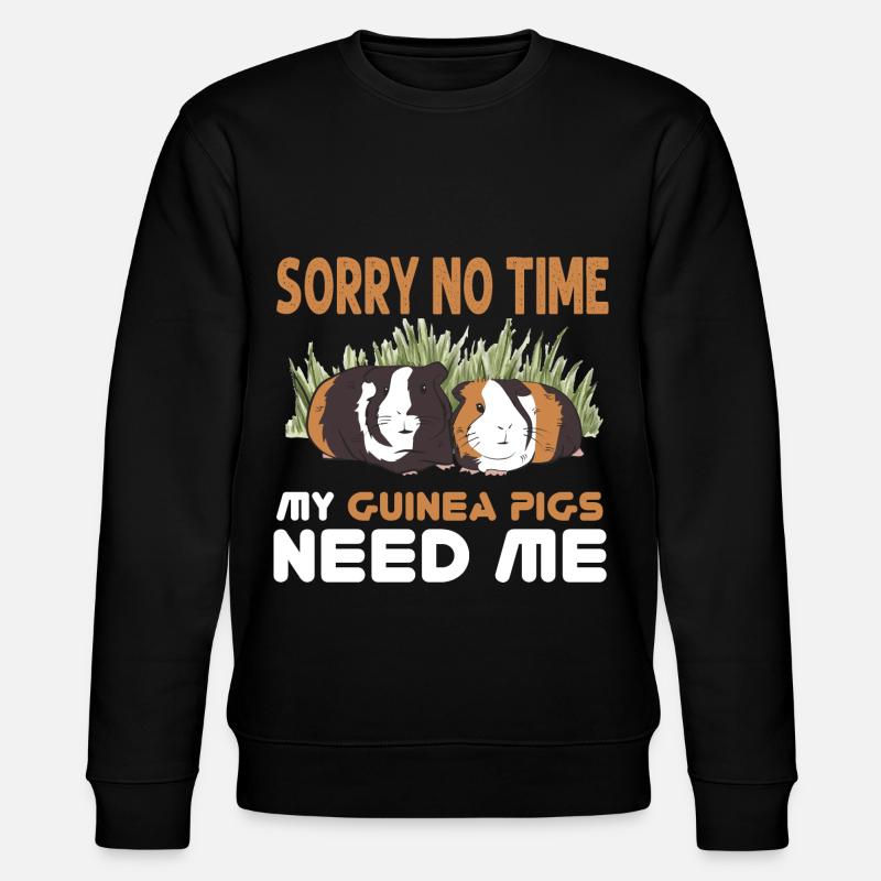 Doux cochon d’Inde - Sweat bio CHANGER Stanley/Stella Unisexe - noir