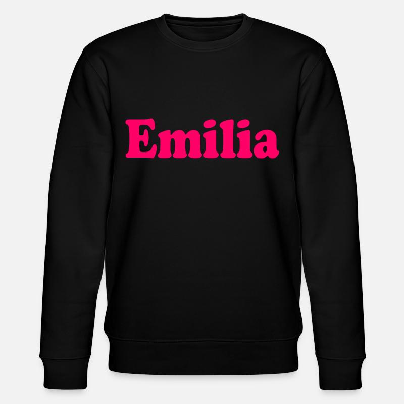 Emilia - Stanley/Stella Unisex Bio-Sweatshirt CHANGER  - Schwarz