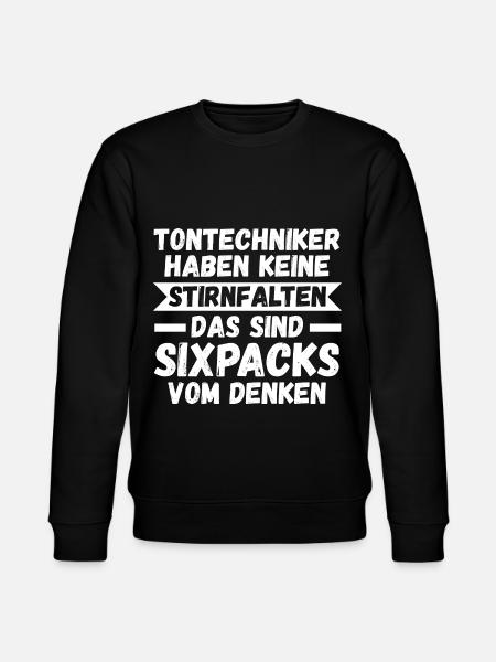 Toningenieur Tontechnik Tontechniker - Stanley/Stella Unisex Bio-Sweatshirt CHANGER  - Schwarz