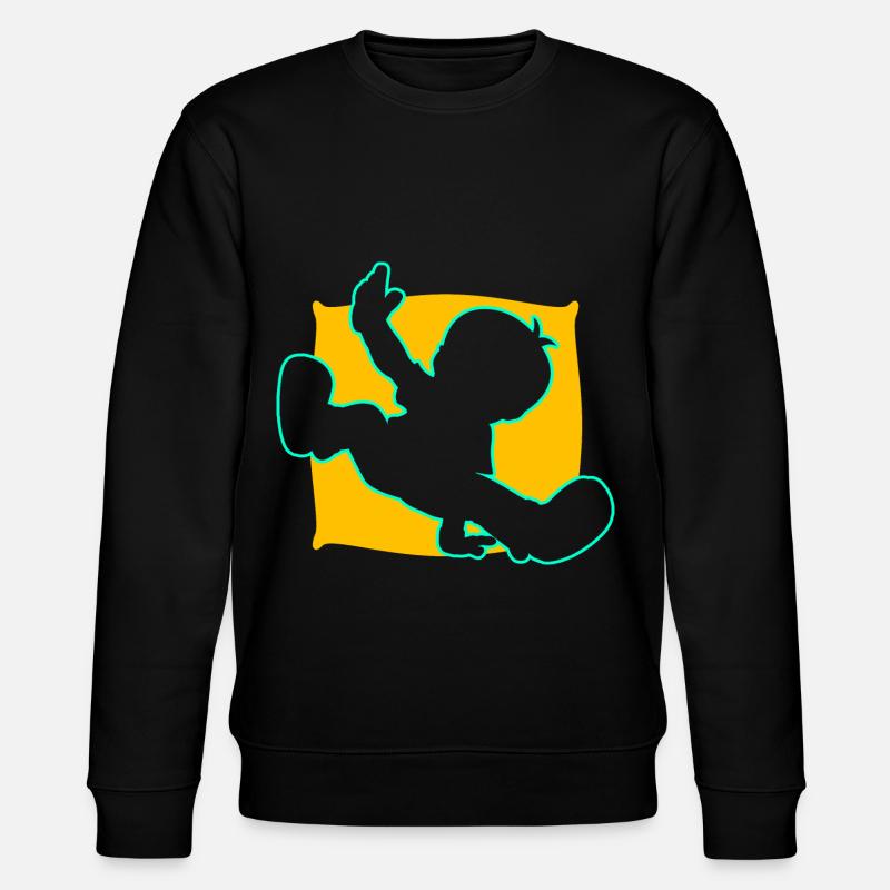 Breakdance Young Breakdancers Dancing - Stanley/Stella CHANGER Unisex Organic Sweatshirt - black