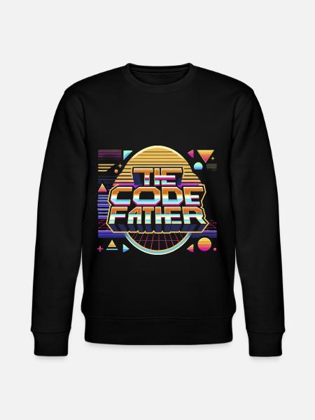 The Codefather 8 - Stanley/Stella CHANGER Unisex Organic Sweatshirt - black