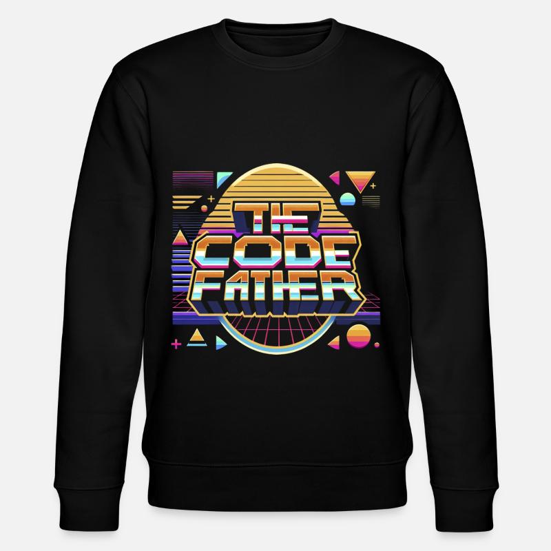 The Codefather 8 - Stanley/Stella CHANGER Unisex Organic Sweatshirt - black