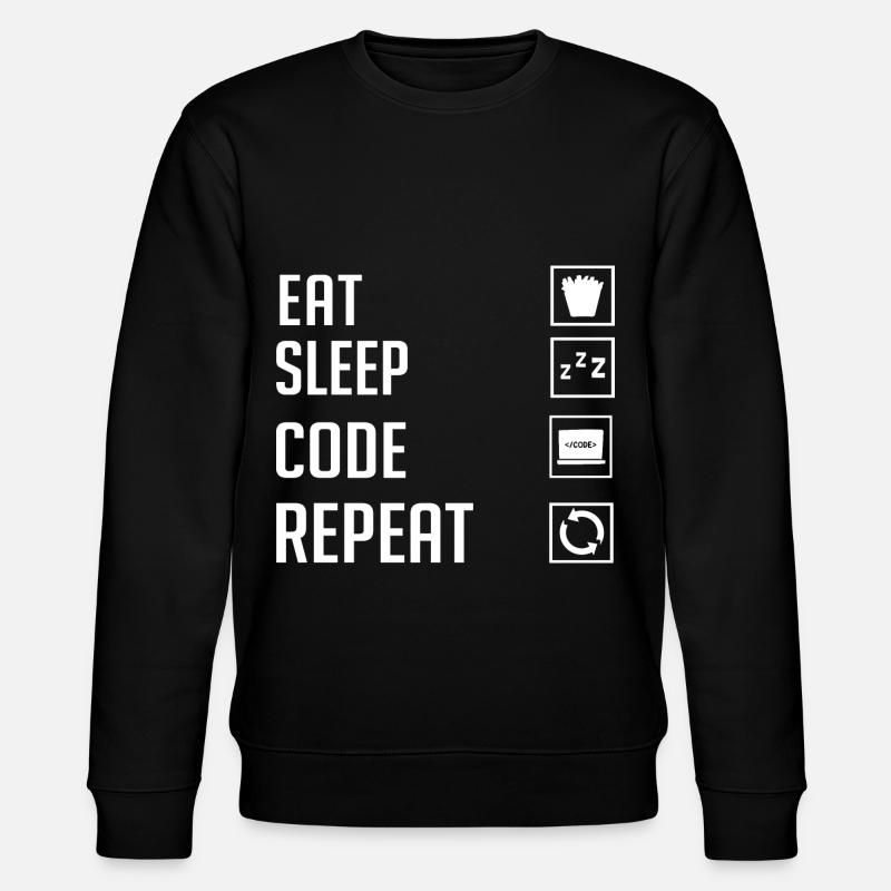 Programmierer Programmieren Computerentwickler Pc - Stanley/Stella Unisex Bio-Sweatshirt CHANGER - Schwarz