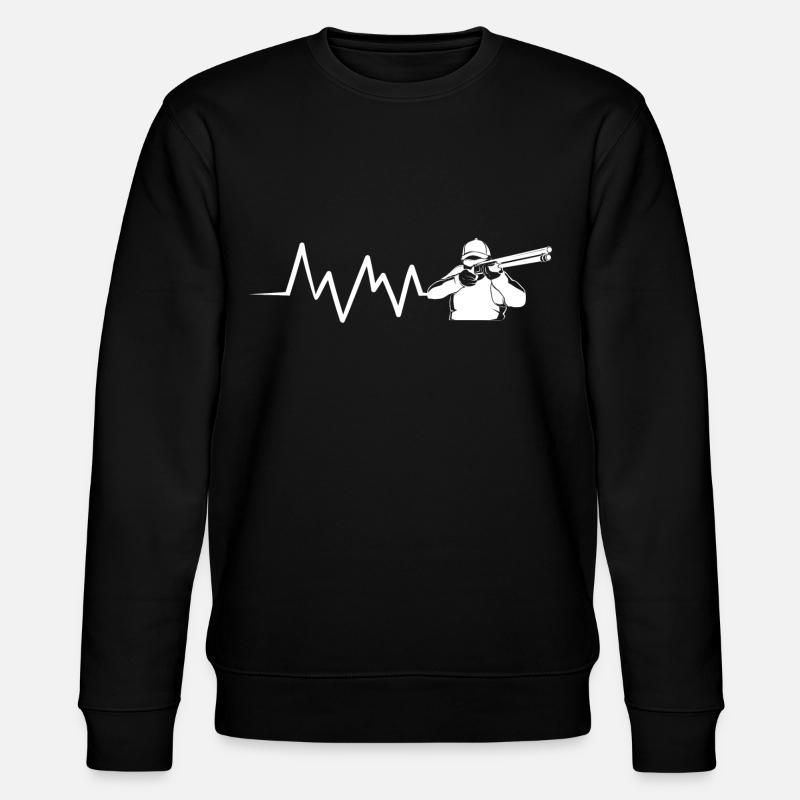 Chasse chasse - Sweat bio CHANGER Stanley/Stella Unisexe - noir