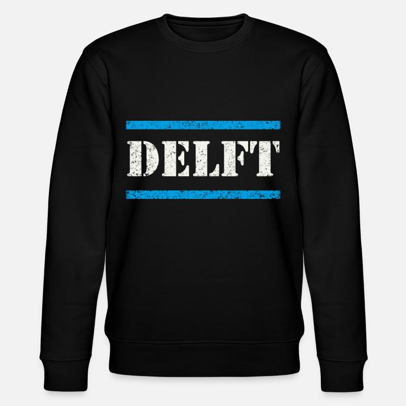 Delft - Stanley/Stella Unisex Bio-Sweatshirt CHANGER  - Schwarz