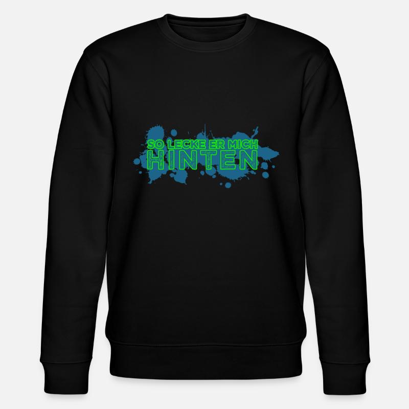 Lécher le cul me lécher - Sweat bio CHANGER Stanley/Stella Unisexe - noir