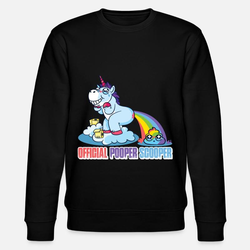 Pooper Scooper officiel 36 - Sweat bio CHANGER Stanley/Stella Unisexe - noir