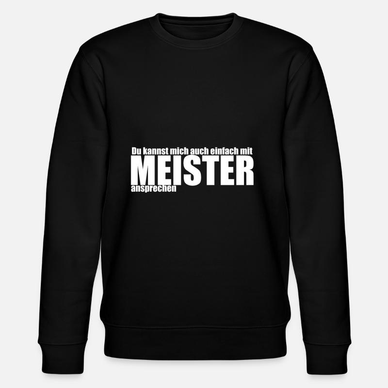 master - Stanley/Stella CHANGER Unisex Organic Sweatshirt - black