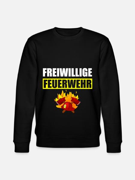 Volunteer Fire Brigade - Stanley/Stella CHANGER Unisex Organic Sweatshirt - black