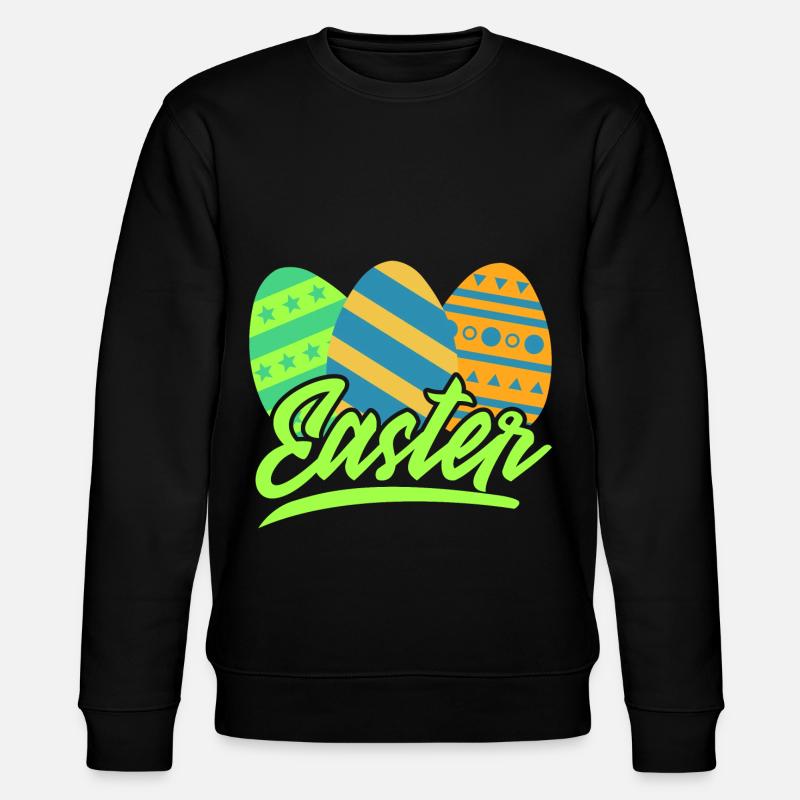 Easter - Stanley/Stella CHANGER Unisex Organic Sweatshirt - black