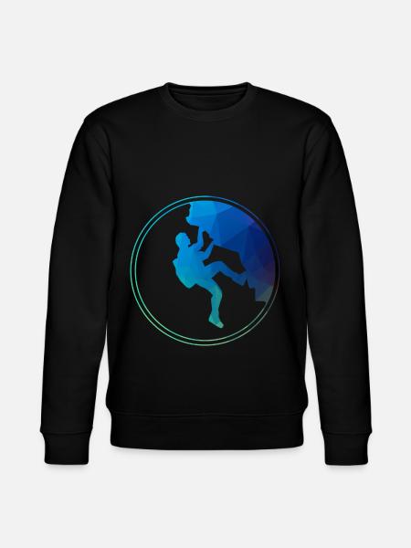 Climbing Climbers - Stanley/Stella CHANGER Unisex Organic Sweatshirt - black