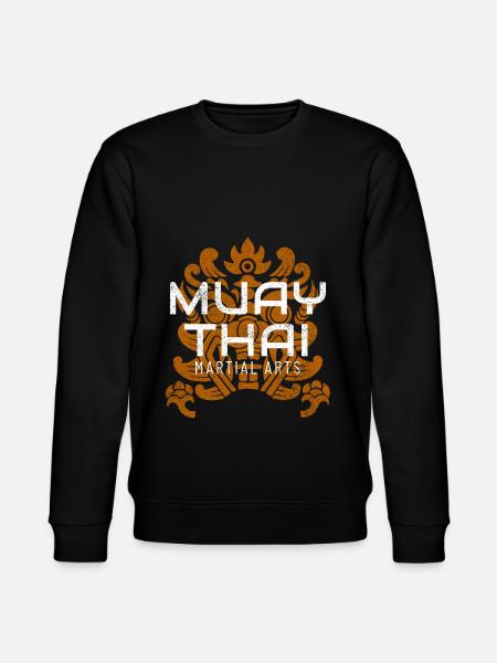 Muay Thai martial arts - Stanley/Stella CHANGER Unisex Organic Sweatshirt - black