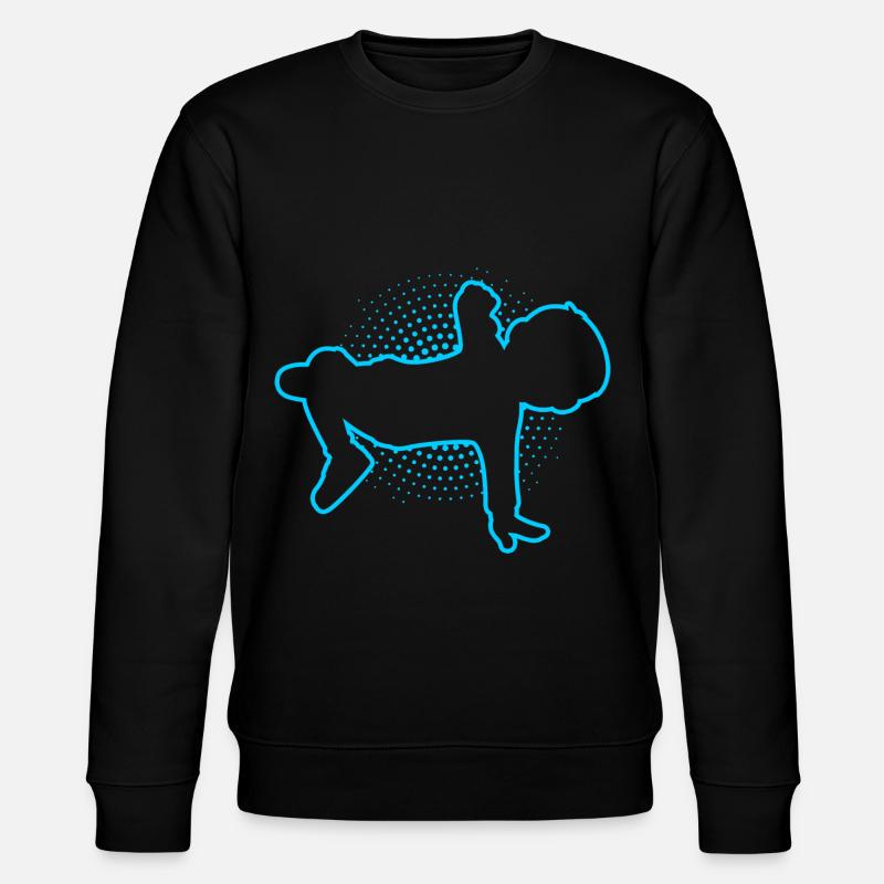 Breakdance Young Breakdancers Dancing - Stanley/Stella CHANGER Unisex Organic Sweatshirt - black