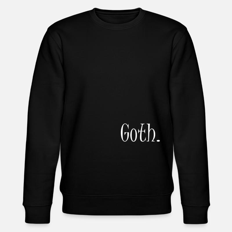 Goth - Ekologiczna bluza unisex Stanley/Stella CHANGER  - czarny