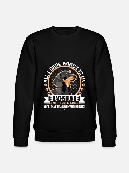 Teckel Teckel Teckel Teckel Cadeau - Sweat bio CHANGER Stanley/Stella Unisexe - noir