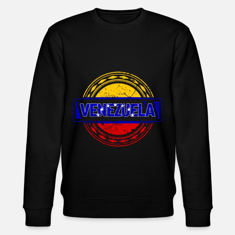 Drapeau du Venezuela - Sweat bio CHANGER Stanley/Stella Unisexe - noir