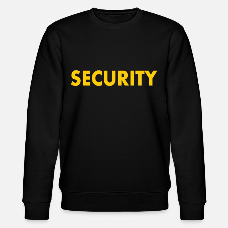 Security - Stanley/Stella Unisex Bio-Sweatshirt CHANGER  - Schwarz