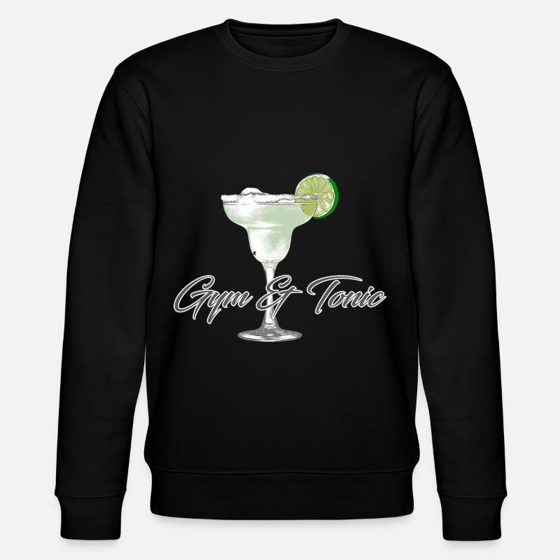 Gym tonic - Sweat bio CHANGER Stanley/Stella Unisexe - noir