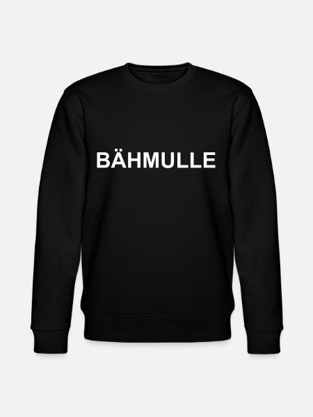 Bähmulle - Stanley/Stella Unisex Bio-Sweatshirt CHANGER - Schwarz