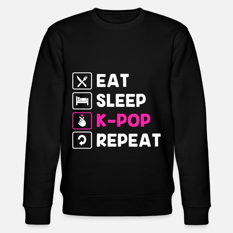 K-Pop - Stanley/Stella CHANGER Unisex Organic Sweatshirt - black