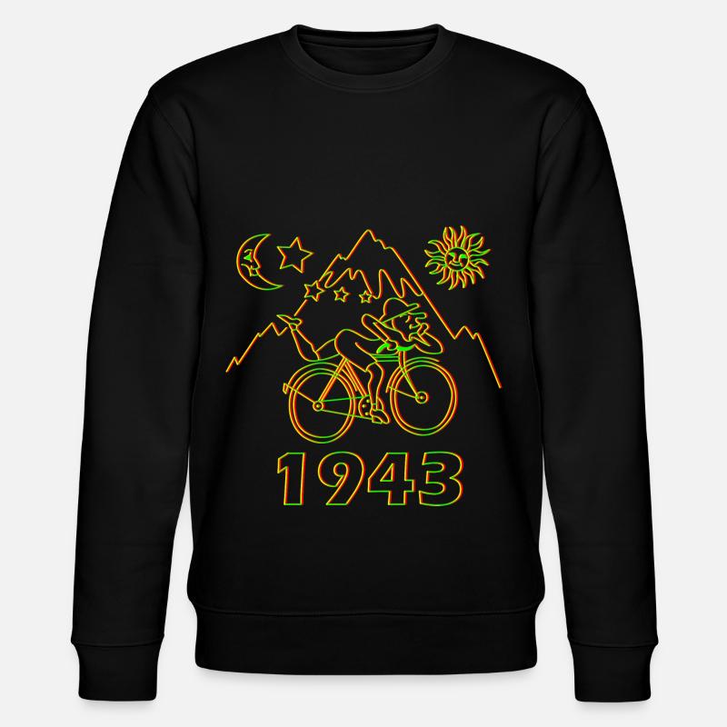 Diéthylamide d’acide lysergique Albert Hoffmann - Sweat bio CHANGER Stanley/Stella Unisexe - noir