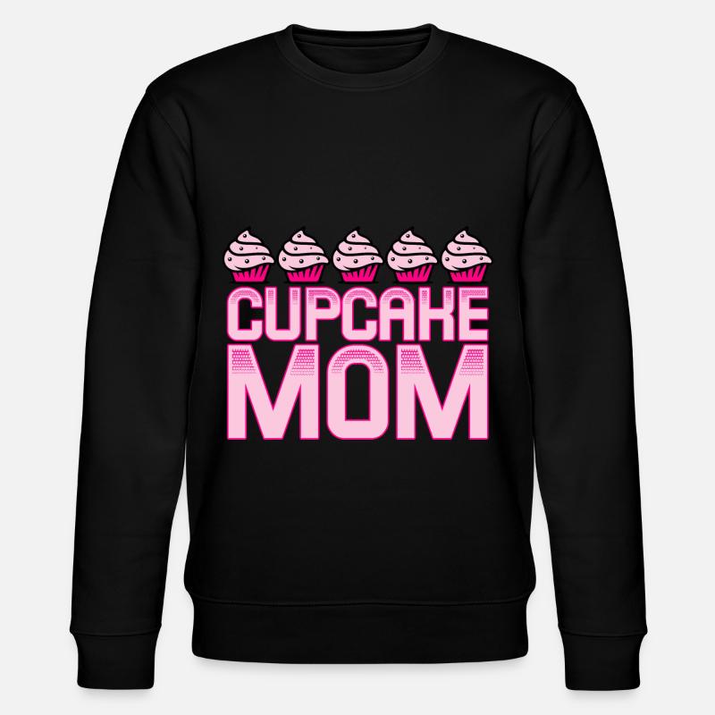 Cupcake Nut Baking - Stanley/Stella CHANGER Unisex Organic Sweatshirt - black