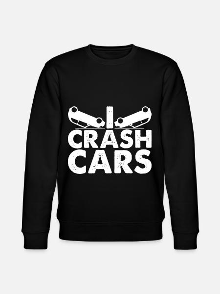 I Crash Cars 7 - Stanley/Stella CHANGER Unisex Organic Sweatshirt - black