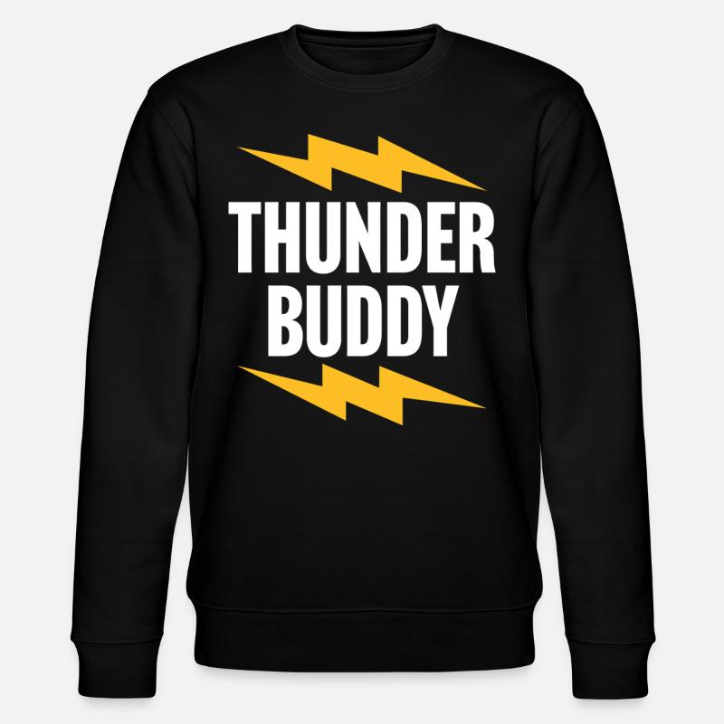 Thunder Buddy - Stanley/Stella CHANGER Unisex Organic Sweatshirt - black
