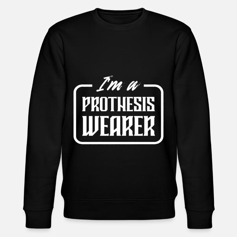 Prosthetic prosthesis Bionic prostheses - Stanley/Stella CHANGER Unisex Organic Sweatshirt - black