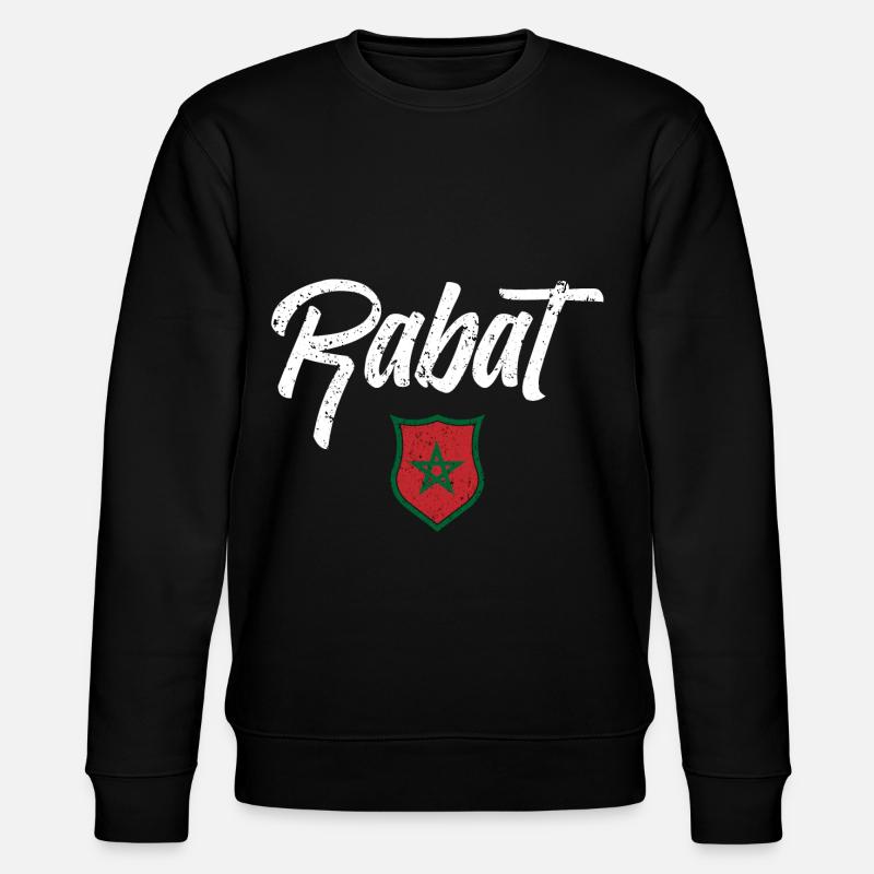 RABAT - Stanley/Stella Unisex Bio-Sweatshirt CHANGER  - Schwarz