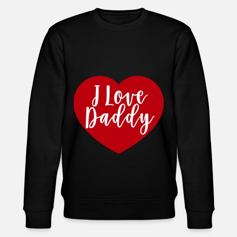 J'aime papa poison - Sweat bio CHANGER Stanley/Stella Unisexe - noir