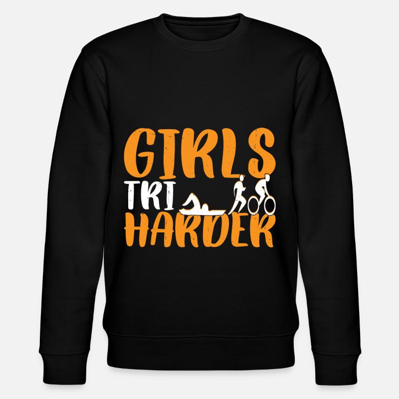 Filles Tri 6 - Sweat bio CHANGER Stanley/Stella Unisexe - noir