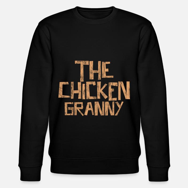 La Mamie Poulet 3 - Sweat bio CHANGER Stanley/Stella Unisexe - noir