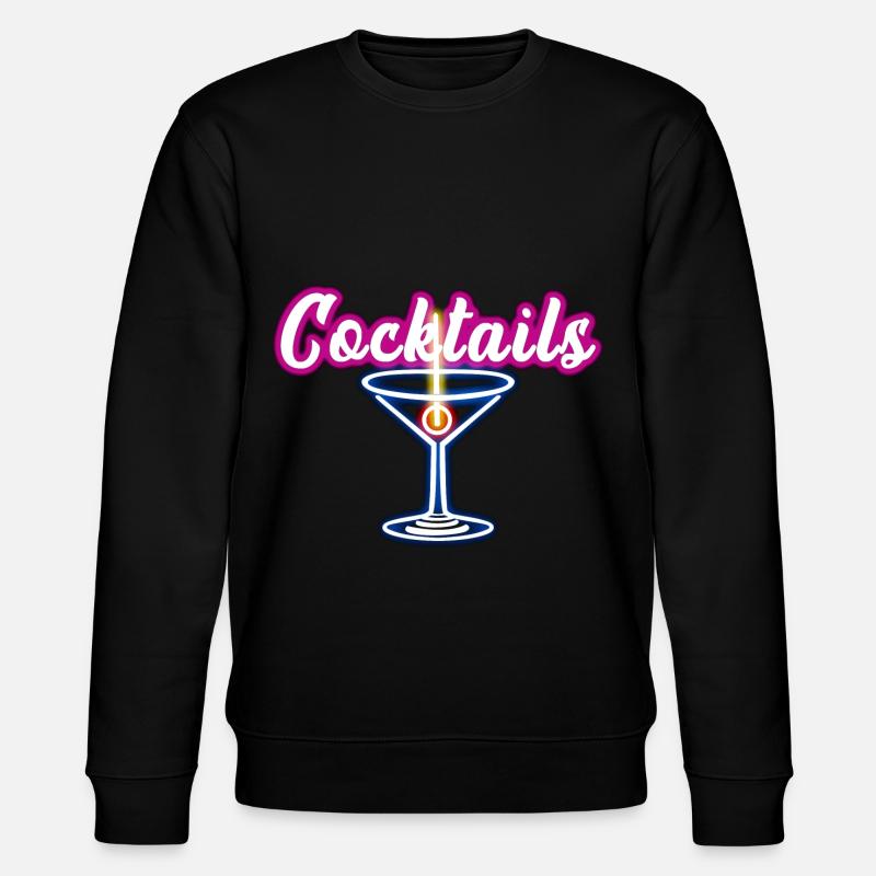 Cocktail - Stanley/Stella Unisex Bio-Sweatshirt CHANGER  - Schwarz