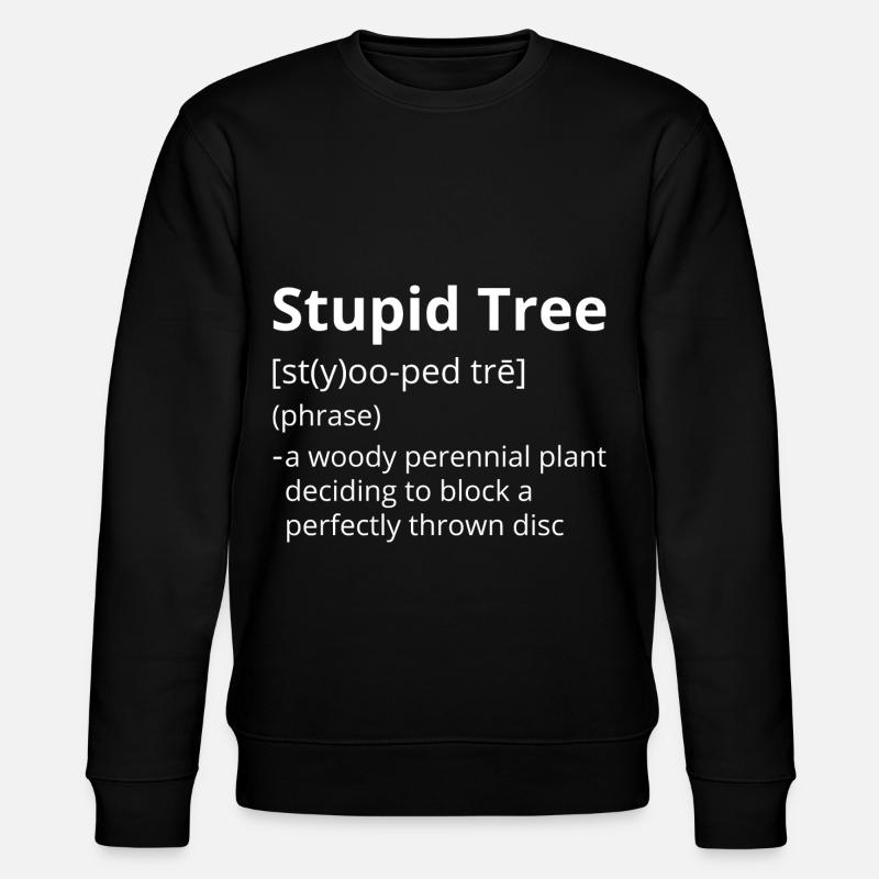 Stupid Tree Definition Description - Stanley/Stella Unisex Bio-Sweatshirt CHANGER  - Schwarz