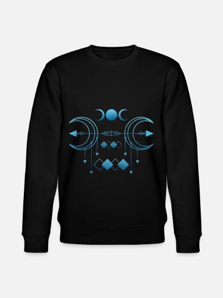 Symbol Vikings Shapes Culture - Stanley/Stella CHANGER Unisex Organic Sweatshirt - black