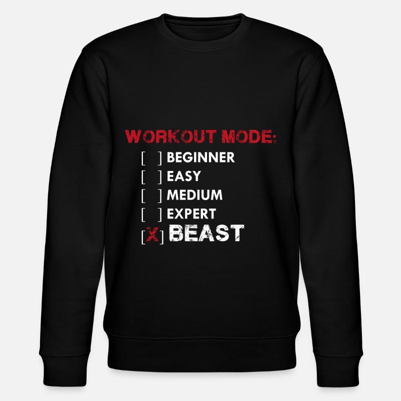 mode d'entraînement BEAST - Sweat bio CHANGER Stanley/Stella Unisexe - noir