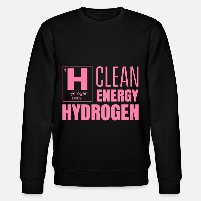 Énergie propre Hydrogène Hydrogène Carburant - Sweat bio CHANGER Stanley/Stella Unisexe - noir