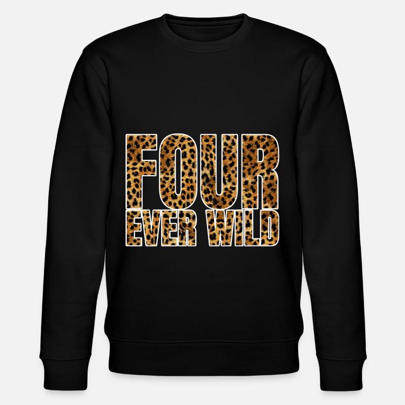 Quatre Ever Wild 29 - Sweat bio CHANGER Stanley/Stella Unisexe - noir