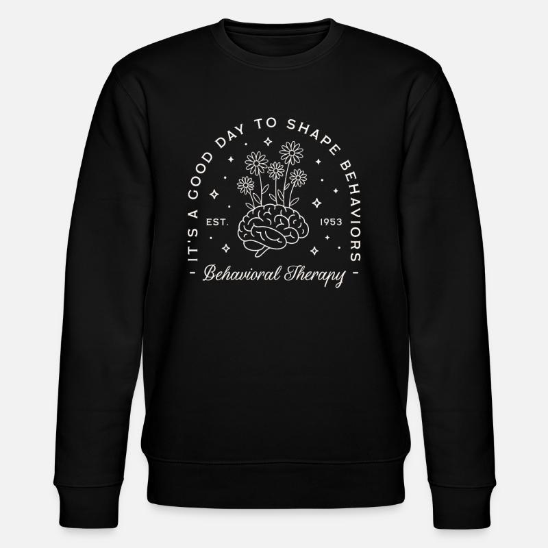 Behavioral therapy therapist - Stanley/Stella CHANGER Unisex Organic Sweatshirt - black