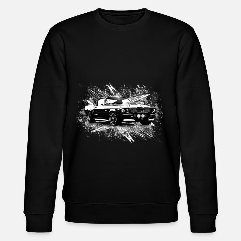 Voiture de muscle - Sweat bio CHANGER Stanley/Stella Unisexe - noir