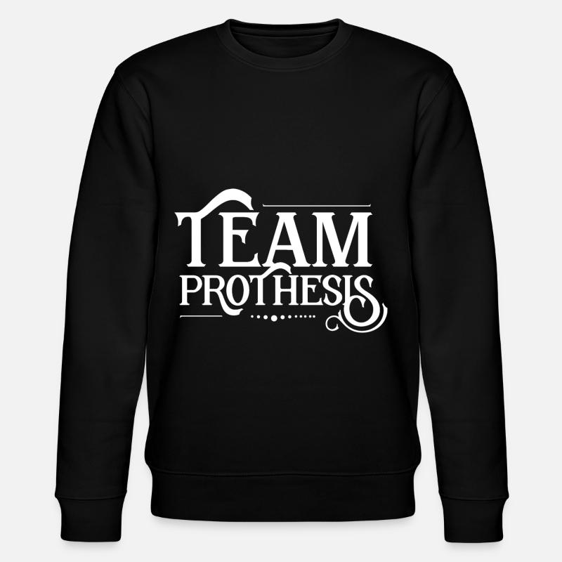 Prosthetic prosthesis Prosthesis Bionics - Stanley/Stella CHANGER Unisex Organic Sweatshirt - black