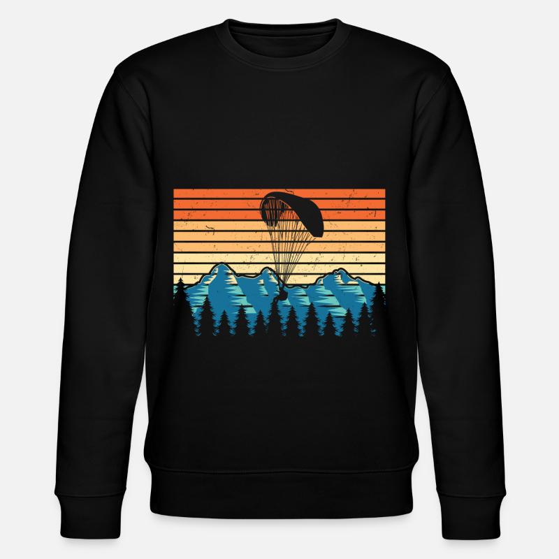 Paragliding - Sweat bio CHANGER Stanley/Stella Unisexe - noir