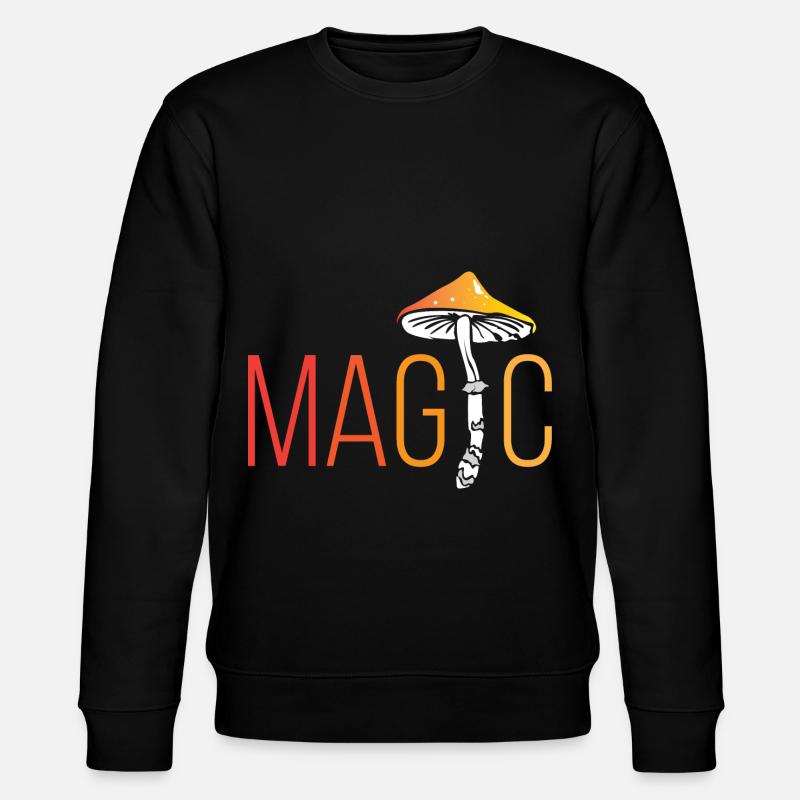 Magic Champignons Champignons Champignons - Sweat bio CHANGER Stanley/Stella Unisexe - noir