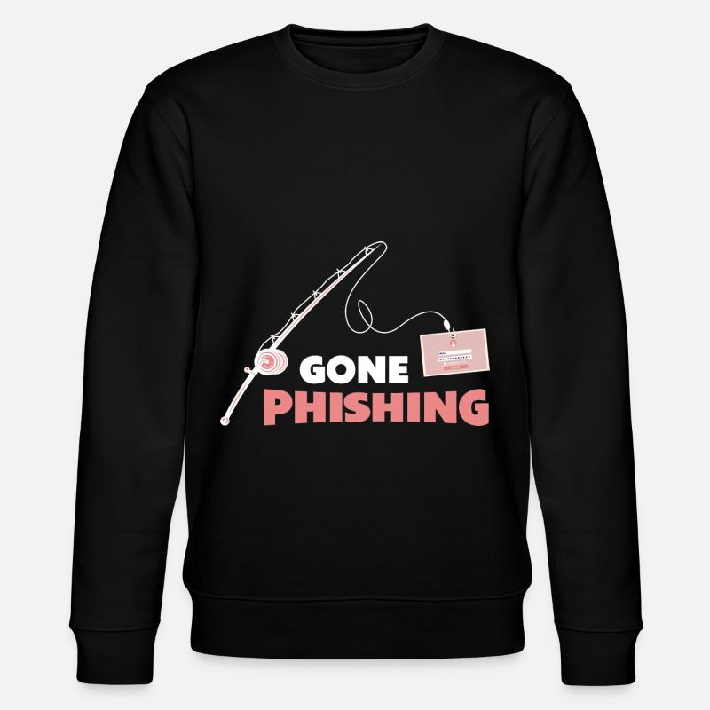 Gone Phishing - Stanley/Stella Unisex Bio-Sweatshirt CHANGER  - Schwarz