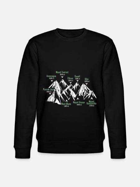 The Seven Summits - Stanley/Stella CHANGER Unisex Organic Sweatshirt - black