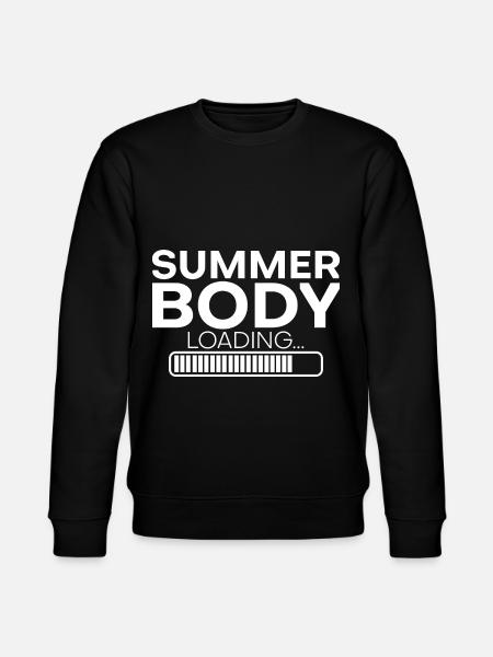 Summer Body Loading - Stanley/Stella CHANGER Unisex Organic Sweatshirt - black