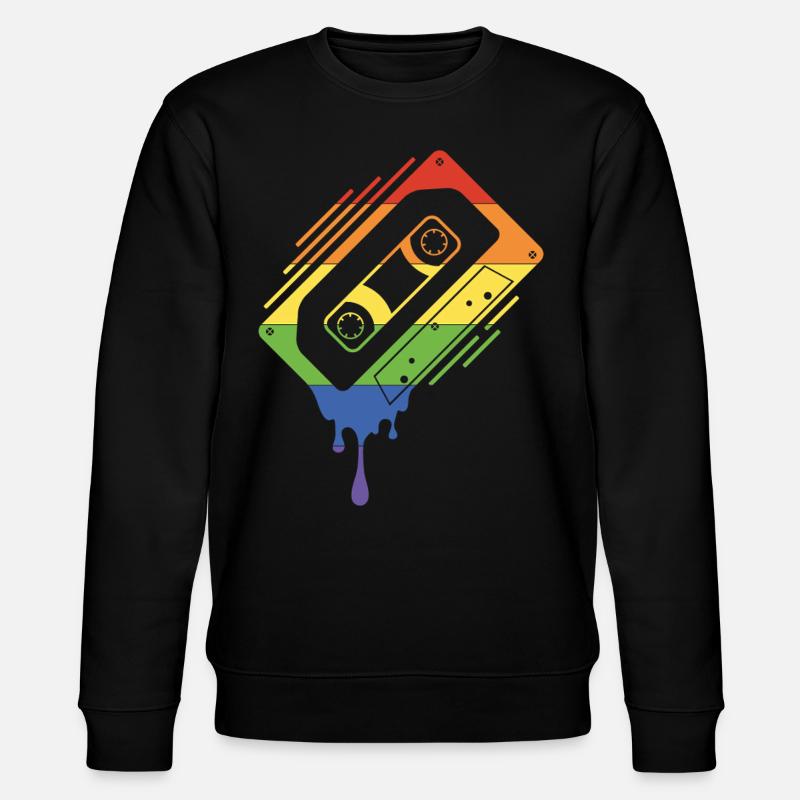Cassette dégoulinante Pride - Sweat bio CHANGER Stanley/Stella Unisexe - noir