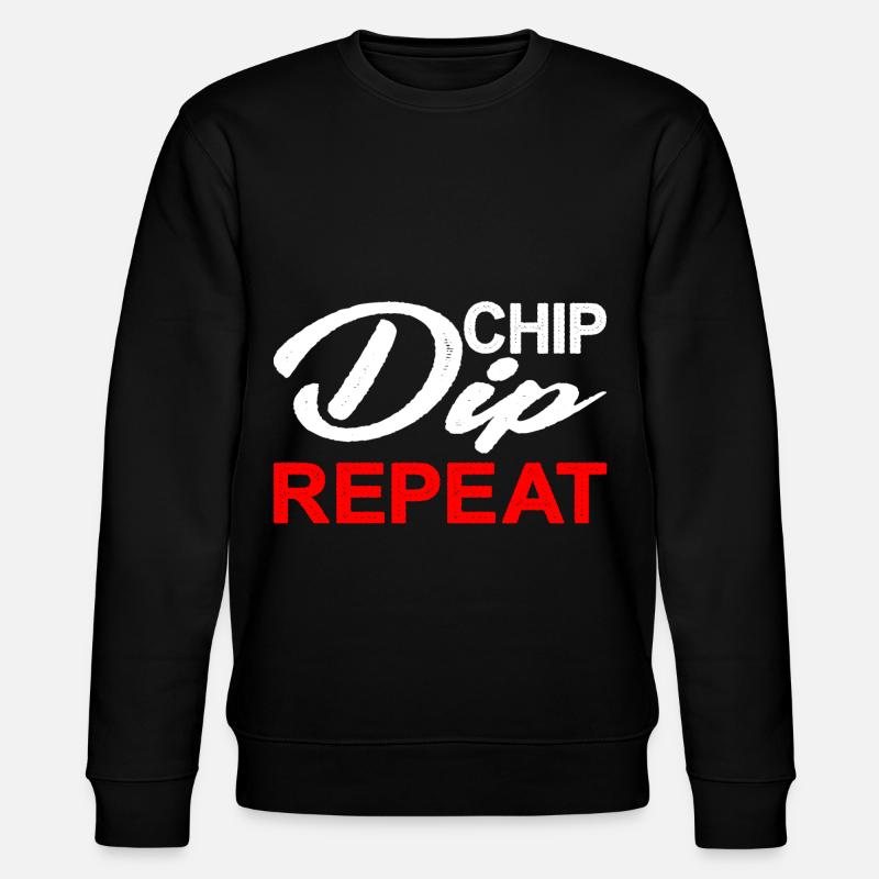 Chip Dip Repeat 8 - Sweat bio CHANGER Stanley/Stella Unisexe - noir